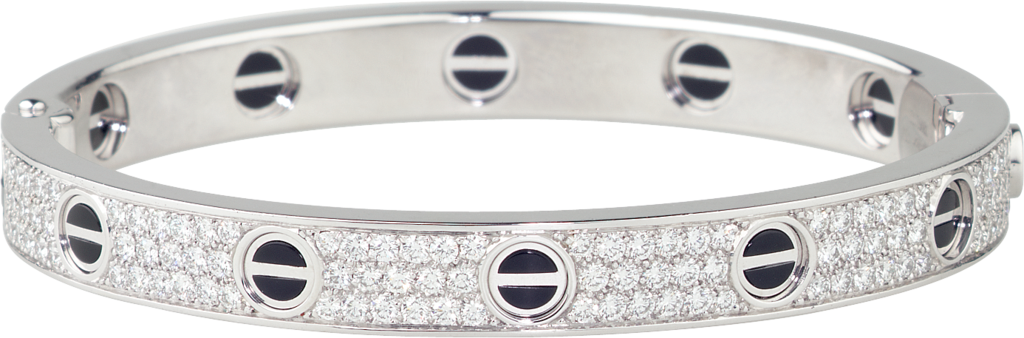 love bracelet cartier diamonds