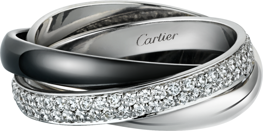 cartier trinity or love ring