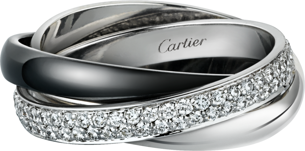 trinity de cartier ring small model