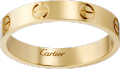 <span class='lovefont'>A </span> wedding band Yellow gold