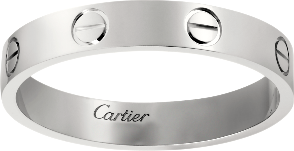 Cartier Platinum Crest Men's Ring