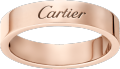 C de Cartier wedding ring Rose gold