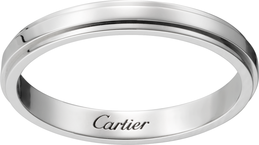 platinum cartier ring