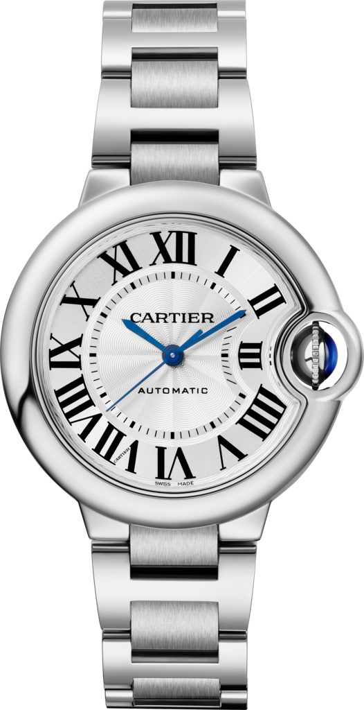 Ballon Bleu de Cartier watch33 mm, mechanical movement with automatic winding, steel