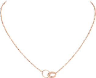 <span class='lovefont'>A </span> necklace Rose gold