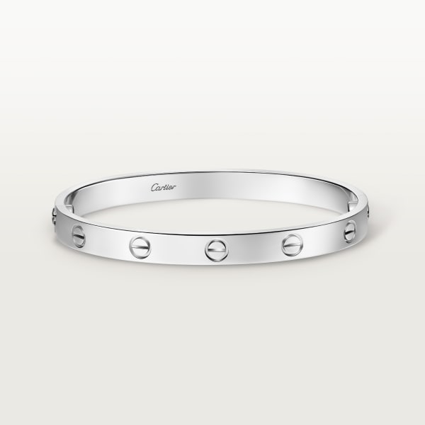 Love bracelet, classic model White gold