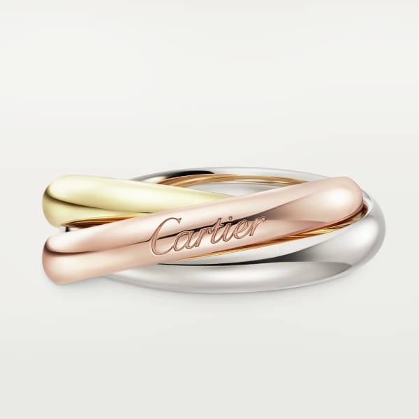 Trinity ring White gold, rose gold, yellow gold