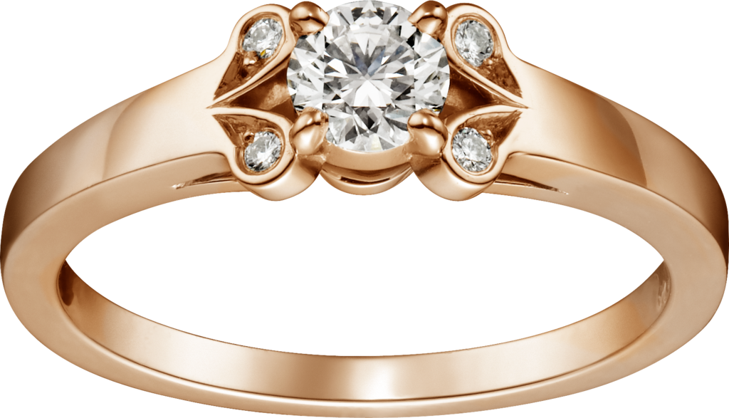 Ballerine SolitaireRose gold, diamond
