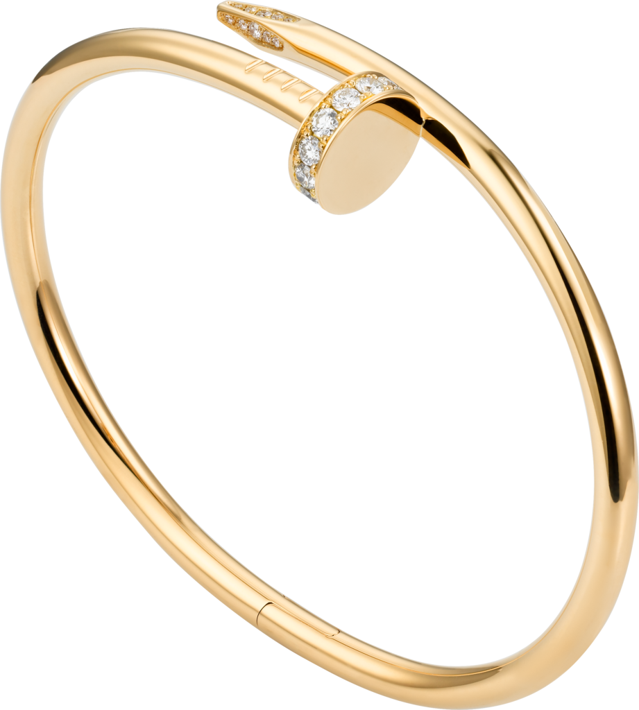 Juste un Clou braceletYellow gold, diamonds