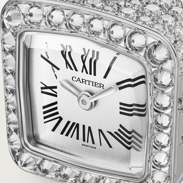Reflection de Cartier watch (Size 15) Quartz, white gold, diamonds