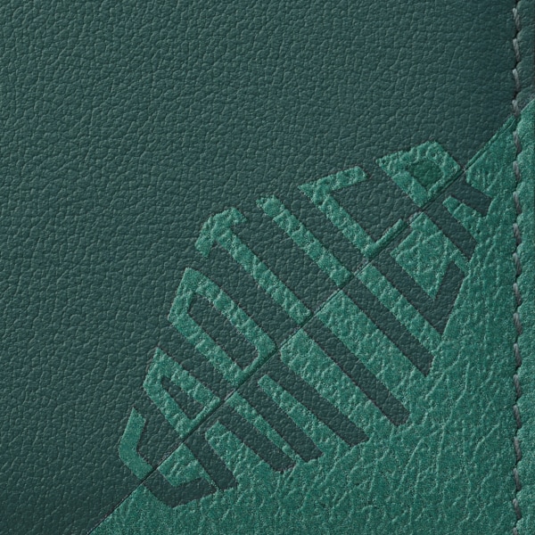Four-credit card holder, Cartier Losange Shadow Pine green and green calfskin