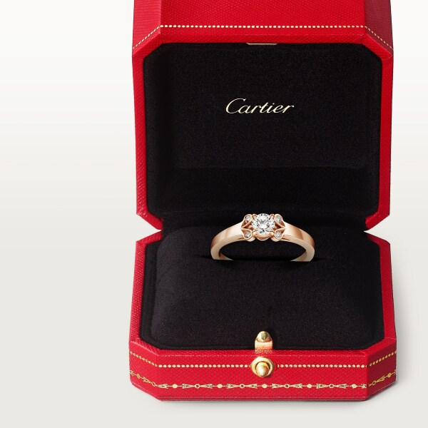 Ballerine Solitaire Rose gold, diamond