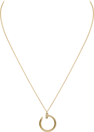 Juste un Clou necklace Yellow gold, diamonds