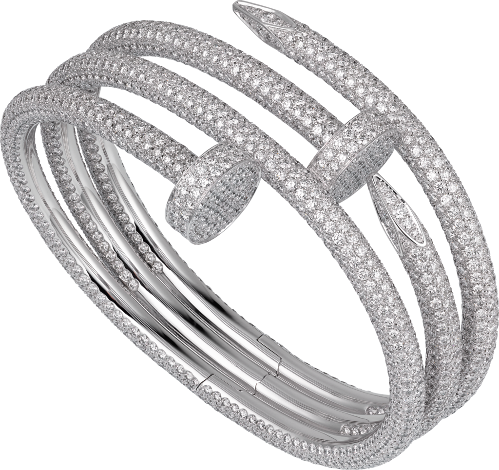 Juste un Clou braceletWhite gold, diamonds