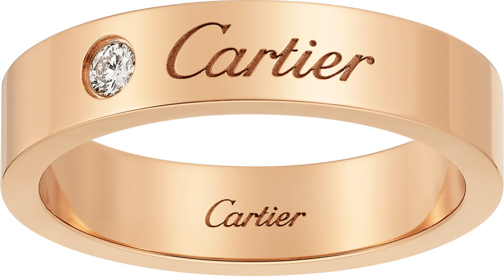 cartier yellow gold wedding bands