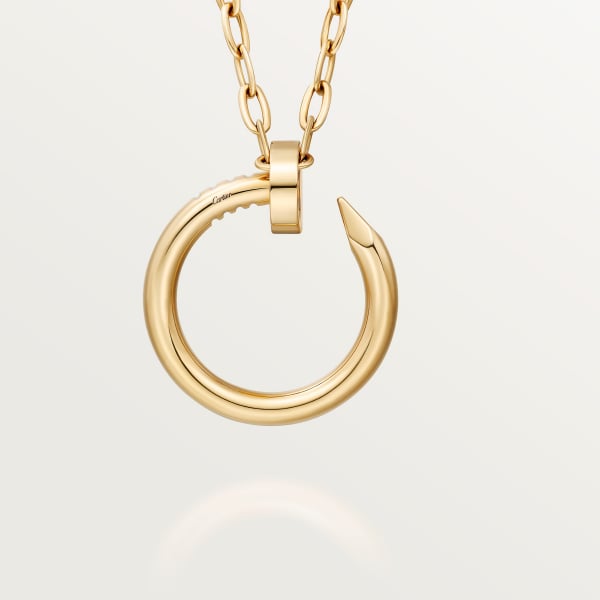 Juste un Clou long necklace, transformable, extra-large model Yellow gold