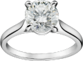 1895订婚钻戒 铂金，钻石