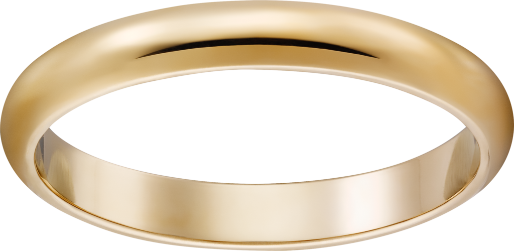 cartier yellow gold wedding bands