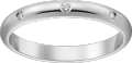 1895 wedding ring Platinum, diamonds