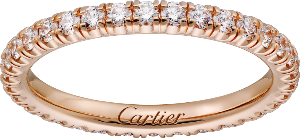 Étincelle de Cartier wedding ringRose gold, diamonds