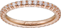 Étincelle de Cartier wedding ring Rose gold, diamonds