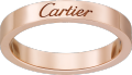 C de Cartier结婚对戒 玫瑰金