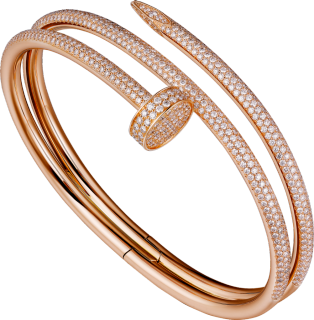 Juste un Clou bracelet Rose gold, diamonds