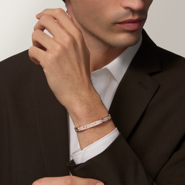 Love bracelet, classic model, paved, 10 diamonds Information not available