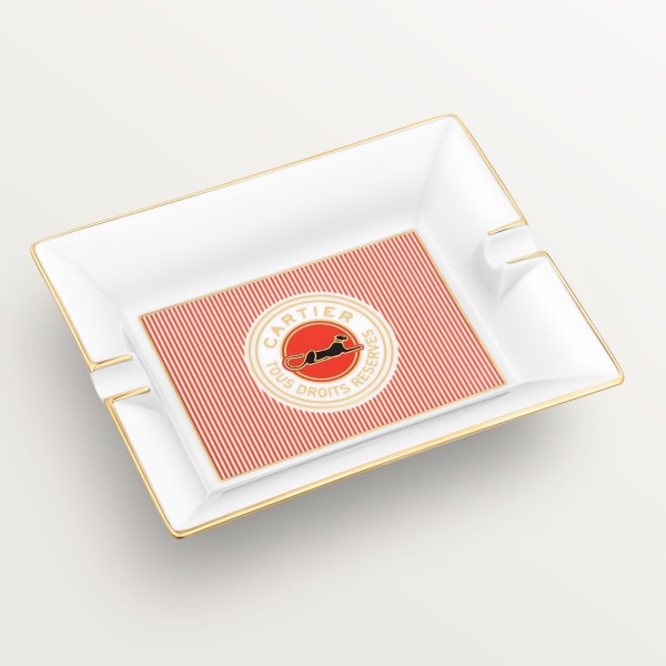 Cartier Characters ashtray Porcelain
