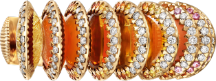 Polymorph Bracelet Rose gold, chalcedonies, moonstones, citrines, opals, quartz, spessartite garnets, sapphires, diamonds. 