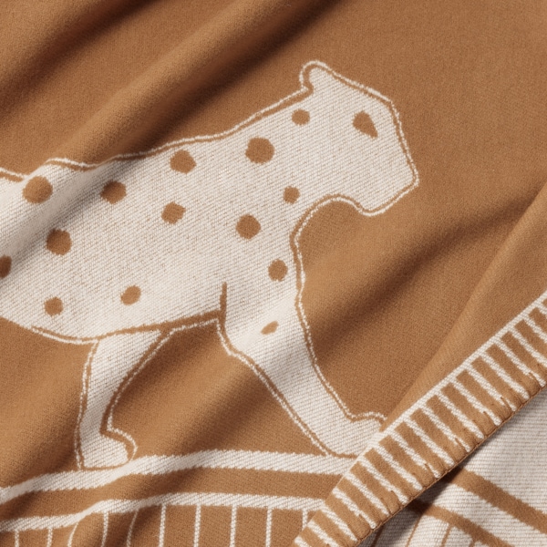 Panthère de Cartier blanket Merino wool and cashmere