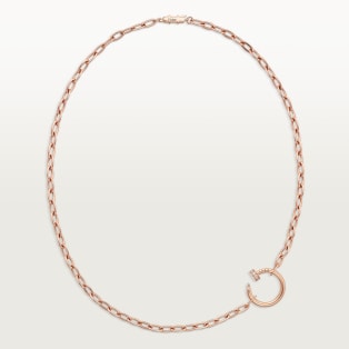 Juste un Clou necklace, diamonds Rose gold, diamonds