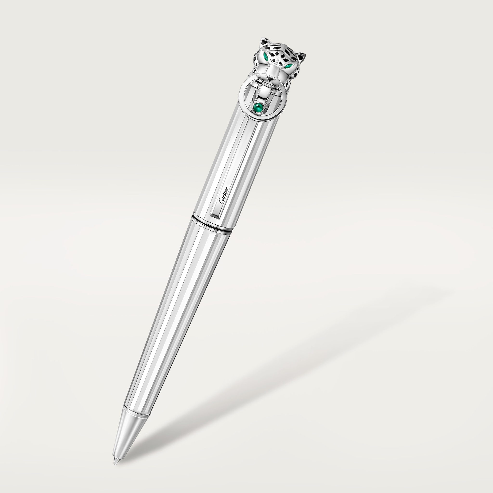 Panthère de Cartier penLimited numbered edition, sterling silver 925/1000