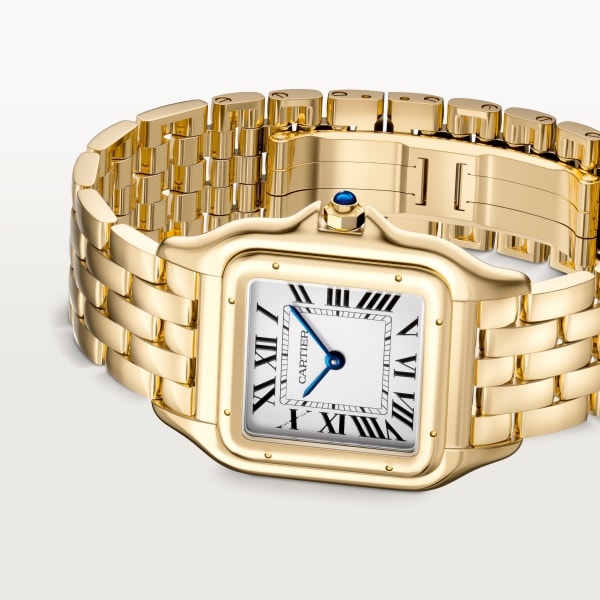Panthère de Cartier watch Large model, quartz, yellow gold
