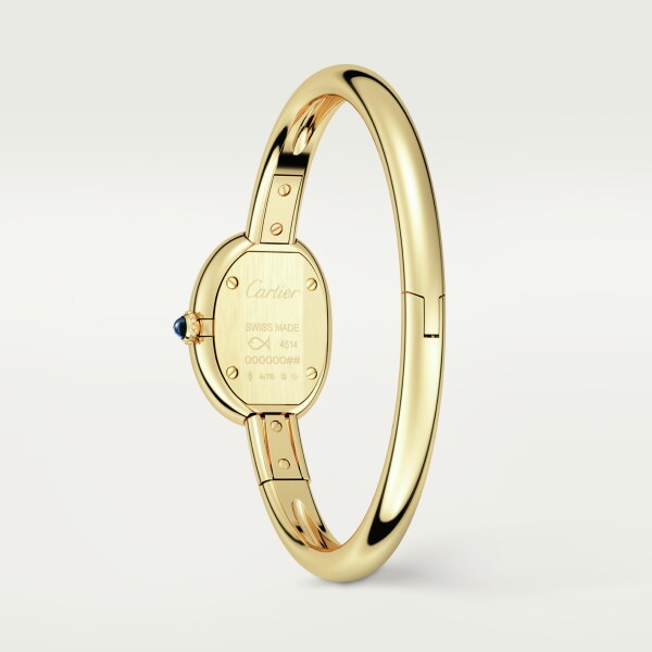 Baignoire 腕表 (尺寸
15) 迷你表款，石英机芯，黄金
