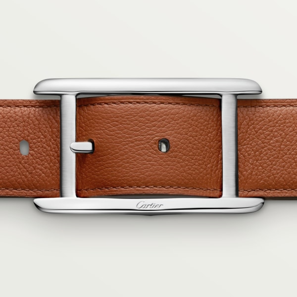 Belt, Tank de Cartier  Tank de Cartier 3.5 cm belt in Cubano and Chocolate