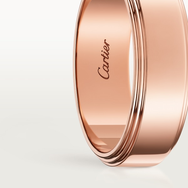 Cartier d'Amour wedding ring, 6 mm width Rose gold