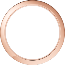 C de Cartier wedding ring, 5 mm width Rose gold.