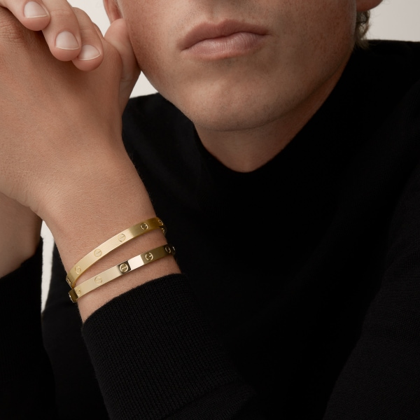 Love bracelet, classic model Yellow gold