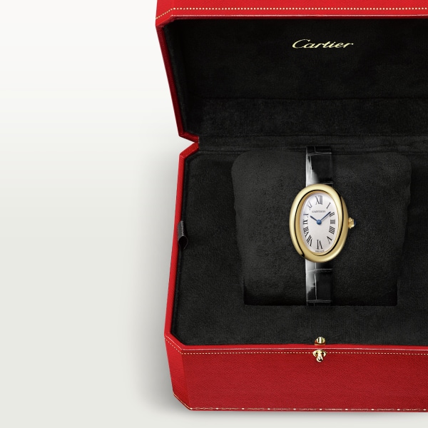 Baignoire 1920 腕錶 小号表款，石英机芯，黄金