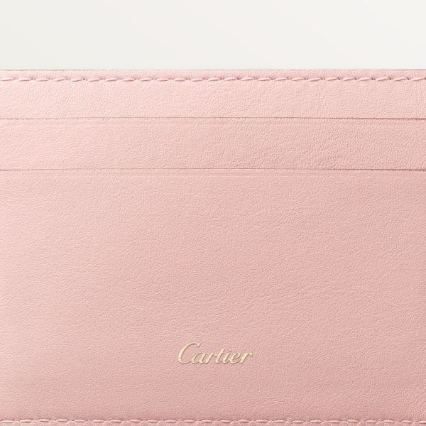 Small Leather Goods Classique Line  Pale pink calfskin