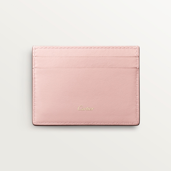 Small Leather Goods Classique Line  Pale pink calfskin