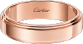 Cartier d'Amour wedding ring, 5 mm width Rose gold.