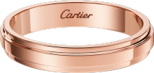 Cartier d'Amour wedding ring, 3.5 mm width Rose gold.