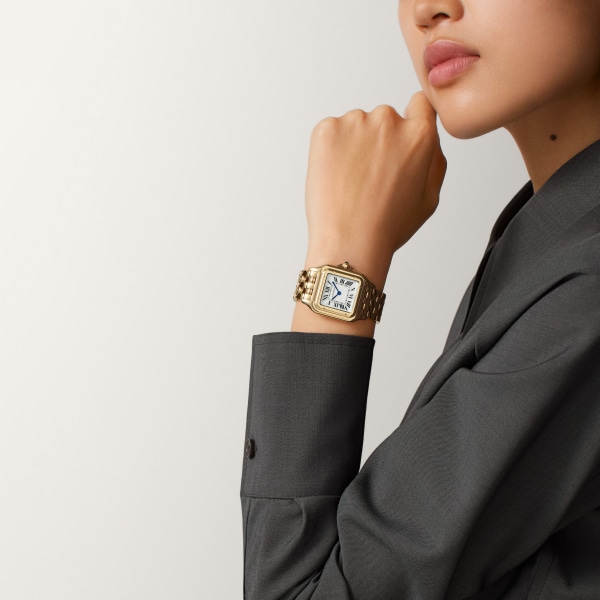 Panthère de Cartier watch Large model, quartz, yellow gold