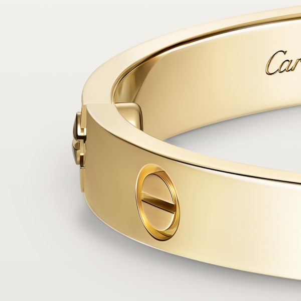 Love bracelet, classic model, 4 diamonds Yellow gold, diamonds