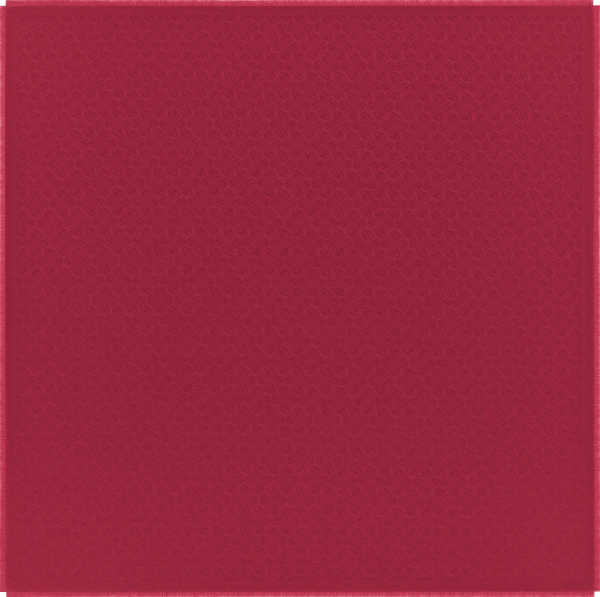 Shawl, Panthère Graphique Burgundy cashmere, wool and silk
