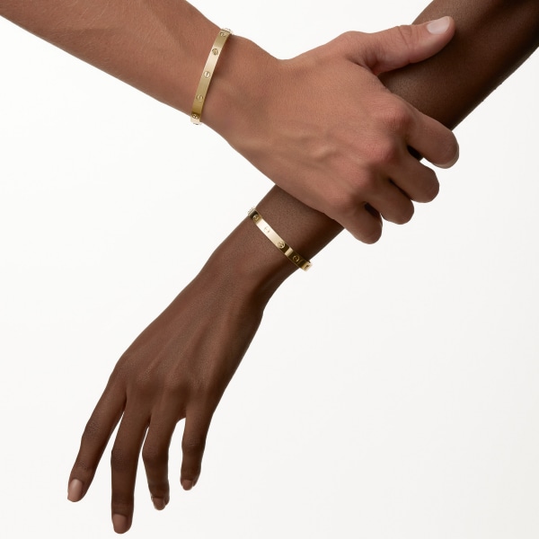 Love bracelet, classic model Yellow gold