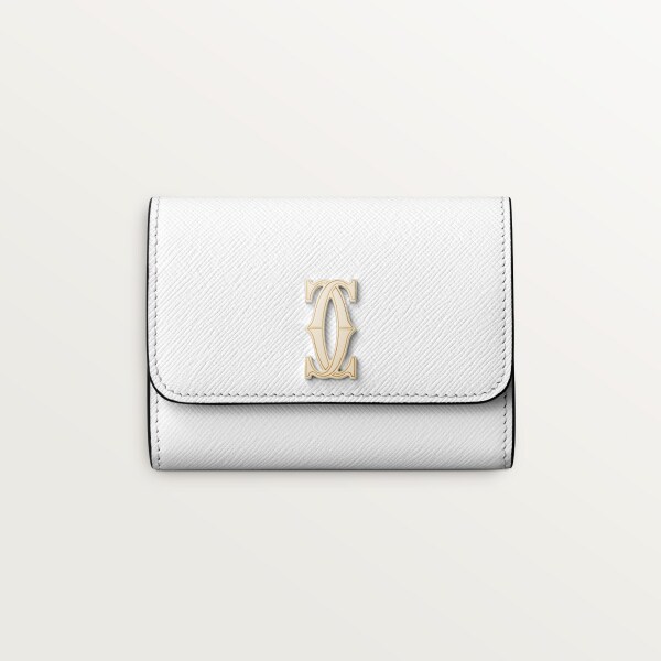 Cartier wallet white sale