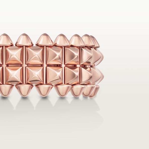 Clash de Cartier ring, double Rose gold